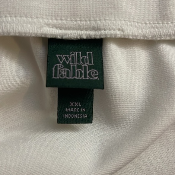 Wild Fable Women’s Tennis/Mini White Skirt - NWOT Sz XXL - Picture 8 of 11